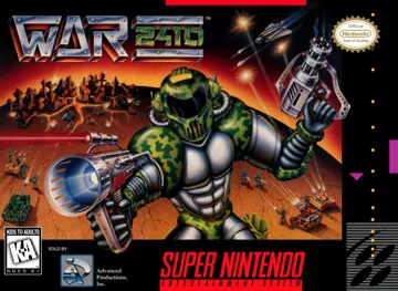 War 2410 (USA) box cover front